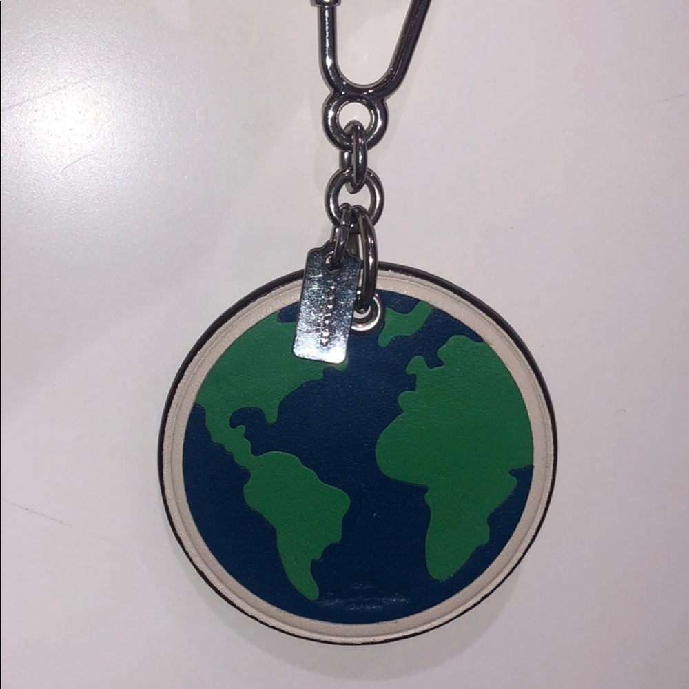 Coach Globe Keychain